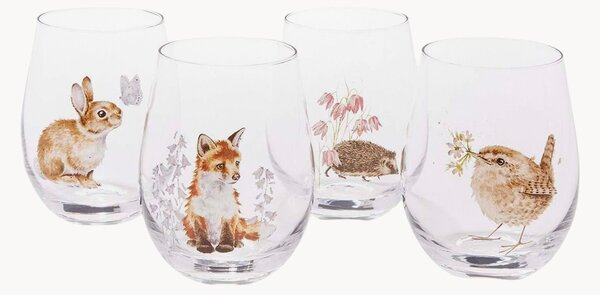 Set di 4 bicchieri Wrendale