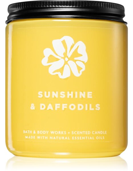 Bath & Body Works Sunshine and Daffodils candela profumata I 198 g