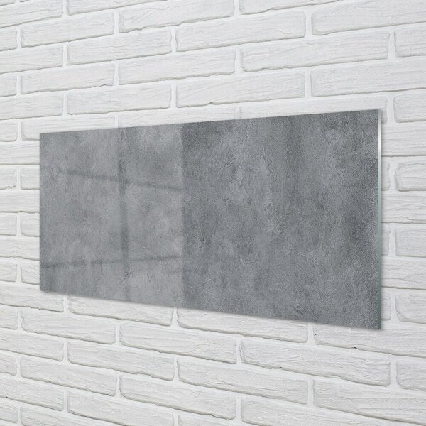 Quadro di vetro Parete in pietra e cemento 100x50 cm 2 appendini