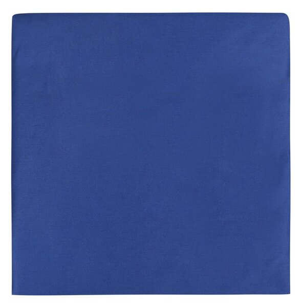 Biancheria da letto singola in cotone sateen blu scuro 140x200 cm - Mijolnir