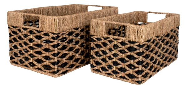 Set di cestini in seagrass 2 pz 25x40x21 cm Salar - House Nordic