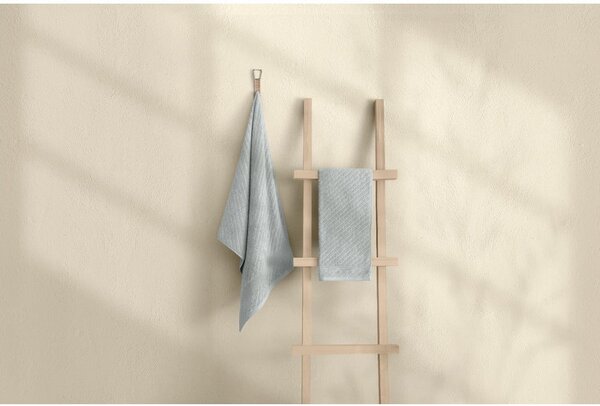 Asciugamani e teli da bagno in cotone azzurro in set di 2 pezzi - Foutastic