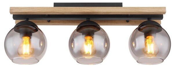 Globo 15569-3DW - Lampadario a plafone CONNI 3xE27/25W/230V