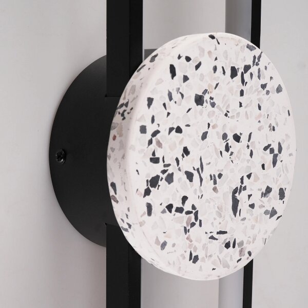 Lampada da parete LED FLORENTYNA LED/24W/230V 4000K nero/bianco