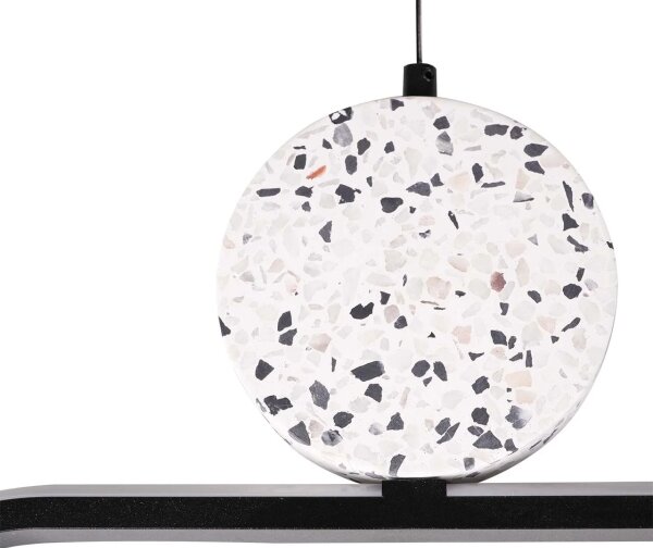 Sospensione LED su cavo FLORENTYNA LED/48W/230V 4000K nero/bianco