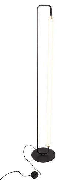 Lampada da terra a LED FELICJA LED/24W/230V 4000K nera
