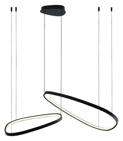Lampada a sospensione LED su cavo MICHELLE LED/48W/230V 4000K nero