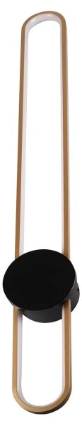 Applique LED FLORENTYNA LED/24W/230V 4000K oro/nero