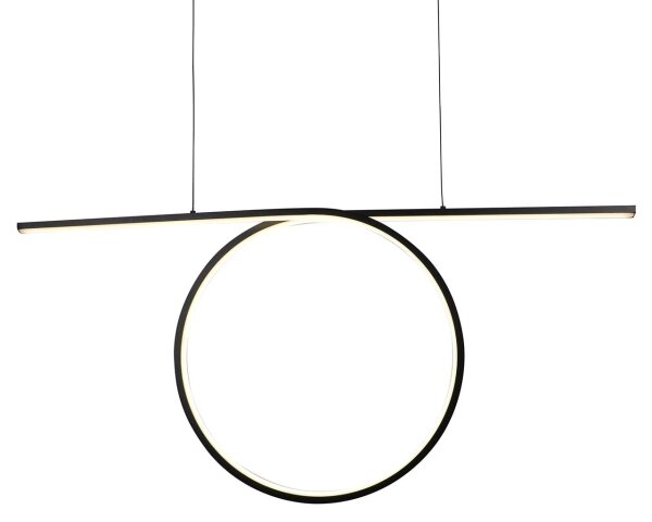 Lampadario LED sospeso su cavo ODETTA LED/42W/230V 4000K nero