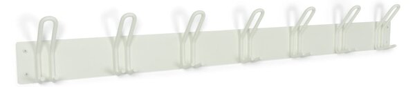 Attaccapanni da parete bianco in metallo 100 cm Miles – Spinder Design