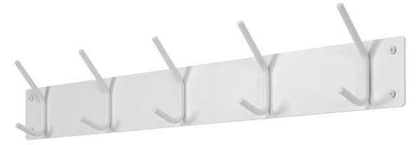 Attaccapanni da parete bianco in metallo 70 cm Fusion – Spinder Design