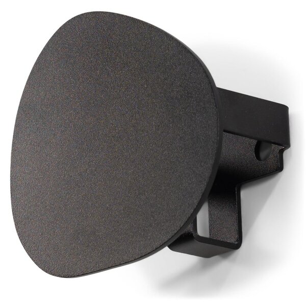 Attaccapanni da parete nero in metallo 15 cm Mani – Spinder Design