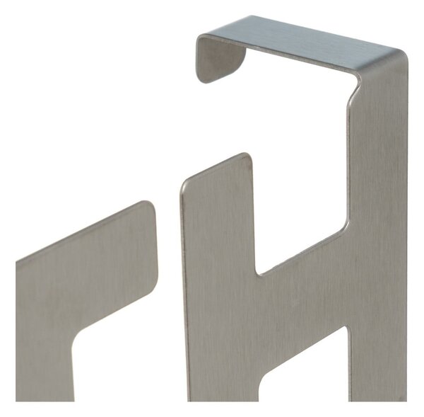 Appendiabiti in metallo argento opaco 32 cm Bath - Casa Selección