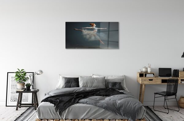 Quadro vetro Fumo di ballerina 100x50 cm 2 appendini