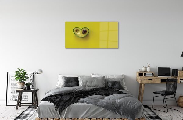 Quadro su vetro Frutti rossi 100x50 cm 2 appendini