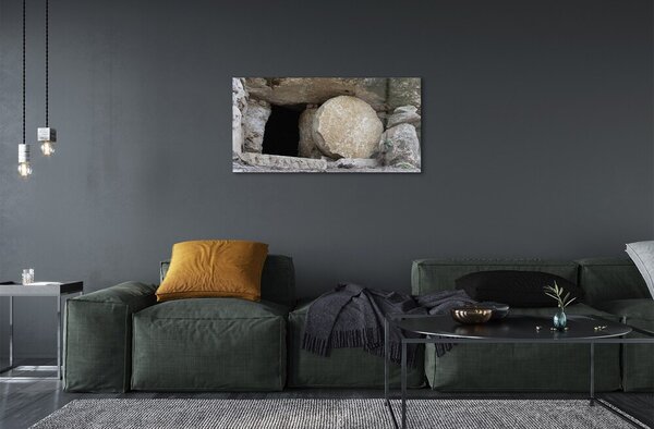 Quadro vetro Caveat 100x50 cm 2 appendini