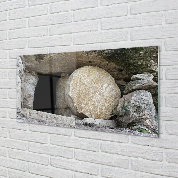 Quadro vetro Caveat 100x50 cm 2 appendini