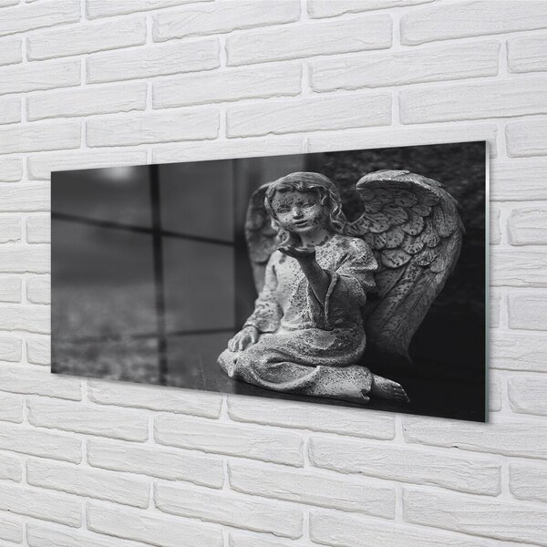 Quadro in vetro Angelo 100x50 cm 2 appendini