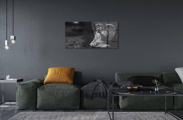 Quadro in vetro Angelo 100x50 cm 2 appendini