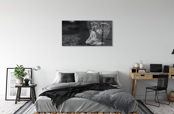 Quadro in vetro Angelo 100x50 cm 2 appendini