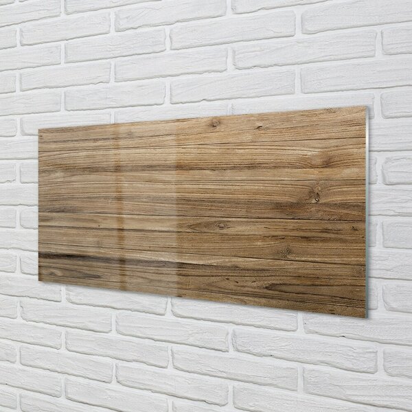Quadro in vetro Struttura in assi di legno 100x50 cm 2 appendini
