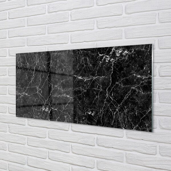 Quadro vetro Parete in pietra e marmo 100x50 cm 2 appendini