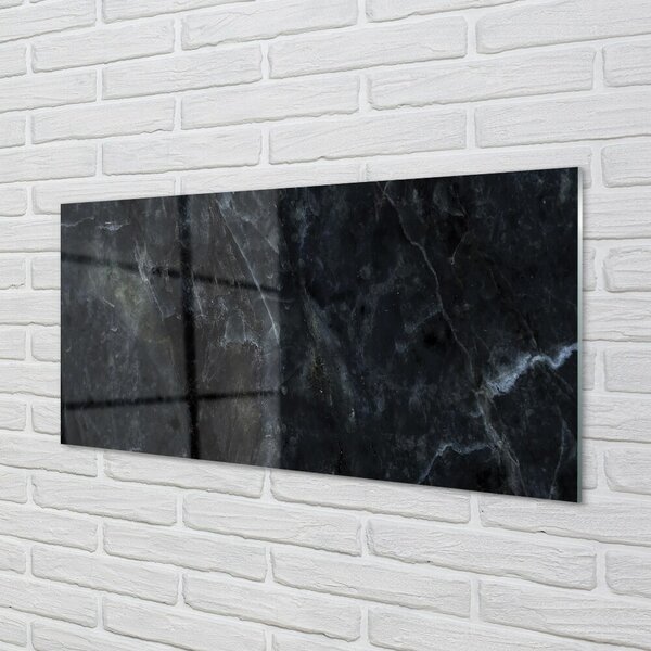 Quadro in vetro Parete in pietra e marmo 100x50 cm 2 appendini