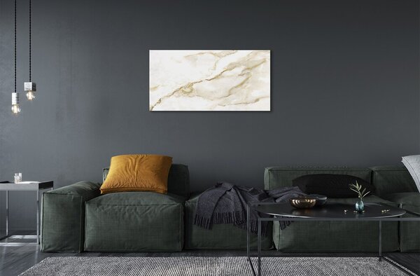 Quadro in vetro Parete in pietra e marmo 100x50 cm 2 appendini