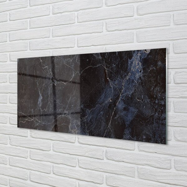 Quadro in vetro Parete in pietra e marmo 100x50 cm 2 appendini