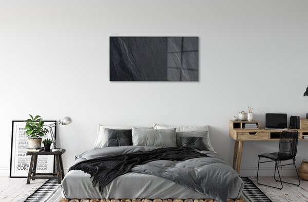 Quadro vetro Struttura del muro di pietra 100x50 cm 2 appendini