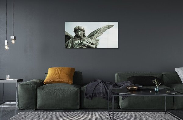 Quadro in vetro Angelo 100x50 cm 2 appendini