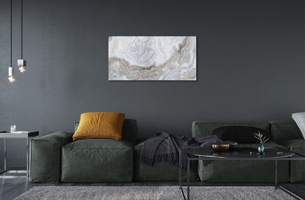 Quadro in vetro Macchie di pietra e marmo 100x50 cm 2 appendini