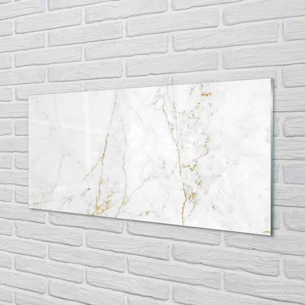 Quadro in vetro Parete in pietra e marmo 100x50 cm 2 appendini