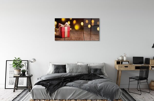 Quadro in vetro Il dono delle tavole 100x50 cm 2 appendini
