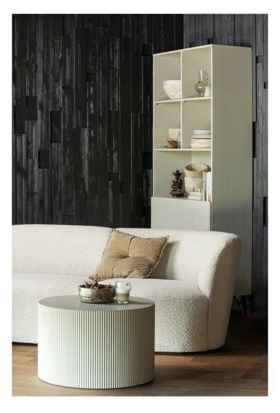 Libreria in legno di pino crema 90x200 cm Miller - WOOOD