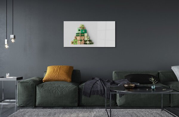 Quadro su vetro Regali 100x50 cm 2 appendini