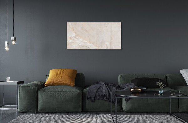 Quadro in vetro Parete in pietra e marmo 100x50 cm 2 appendini