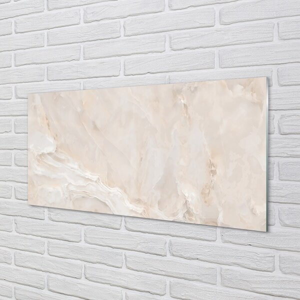 Quadro in vetro Parete in pietra e marmo 100x50 cm 2 appendini