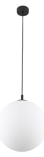 Lampada a sospensione in vetro Esme TK Lighting, dimmerabile, Bianco / Opale, Soggiorno / Sala da pranzo, Vetro, Moderno, Lampada a sospensione