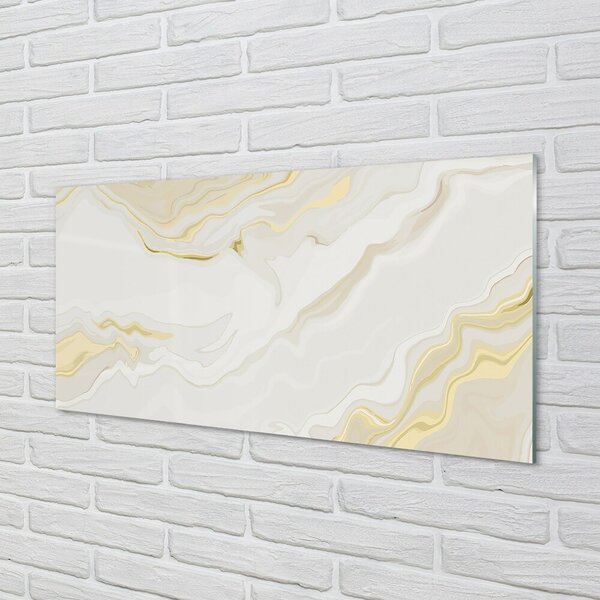 Quadro in vetro Macchie di pietra e marmo 100x50 cm 2 appendini