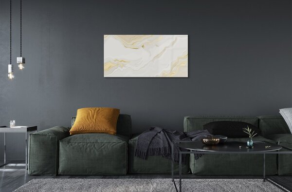 Quadro in vetro Macchie di pietra e marmo 100x50 cm 2 appendini