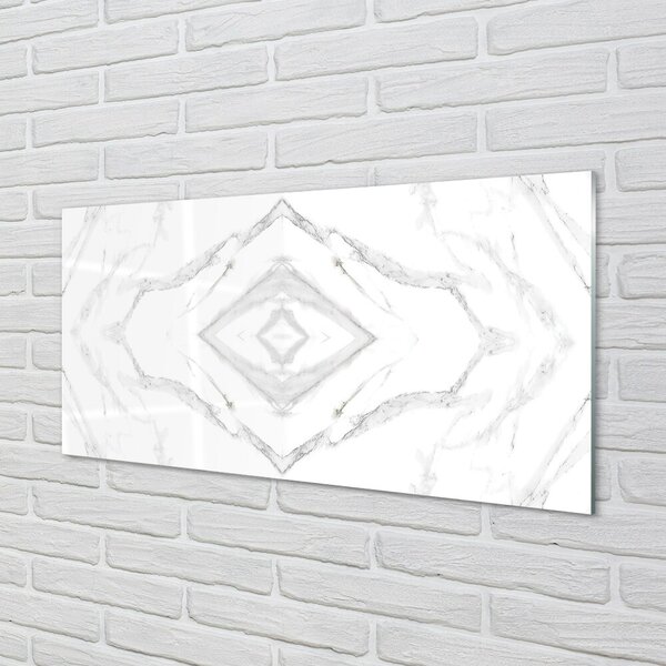 Quadro in vetro Motivo in pietra di marmo 100x50 cm 2 appendini