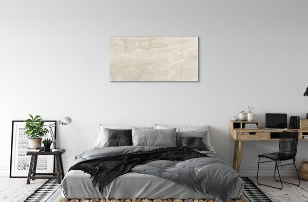 Quadro in vetro Pietra cemento marmo 100x50 cm 2 appendini
