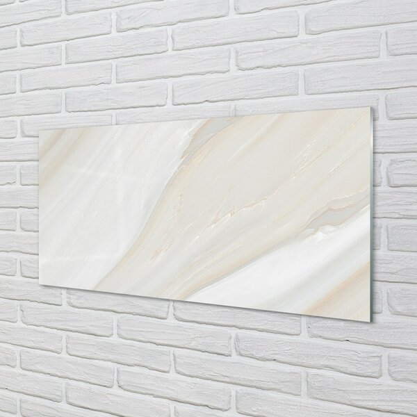 Quadro su vetro Parete in pietra e marmo 100x50 cm 2 appendini