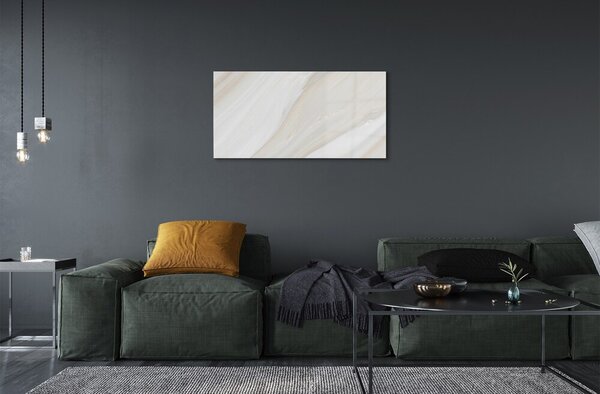 Quadro su vetro Parete in pietra e marmo 100x50 cm 2 appendini