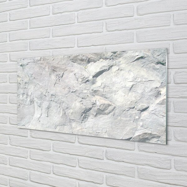 Quadro di vetro Pietra concreta astratta 100x50 cm 2 appendini