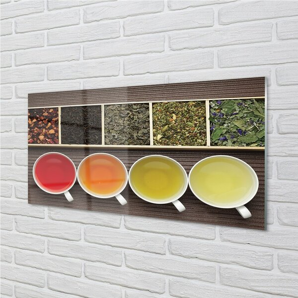 Quadro vetro Tisane 100x50 cm 2 appendini