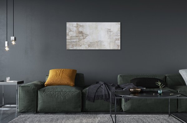 Quadro di vetro Pietra cemento marmo 100x50 cm 2 appendini