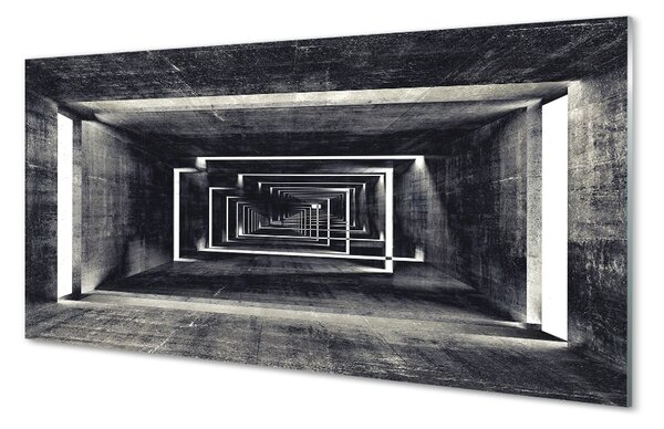 Quadro in vetro Tunnel 100x50 cm 2 appendini