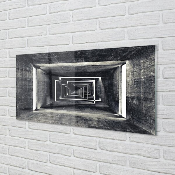 Quadro in vetro Tunnel 100x50 cm 2 appendini